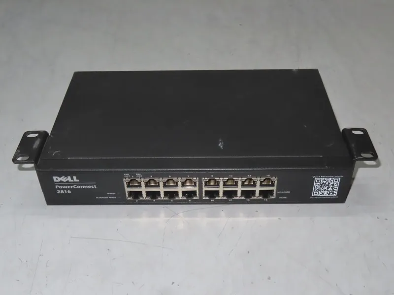 Коммутатор Dell PowerConnect 2816 16 Port Gigabit Ethernet Managed Switch BNIB