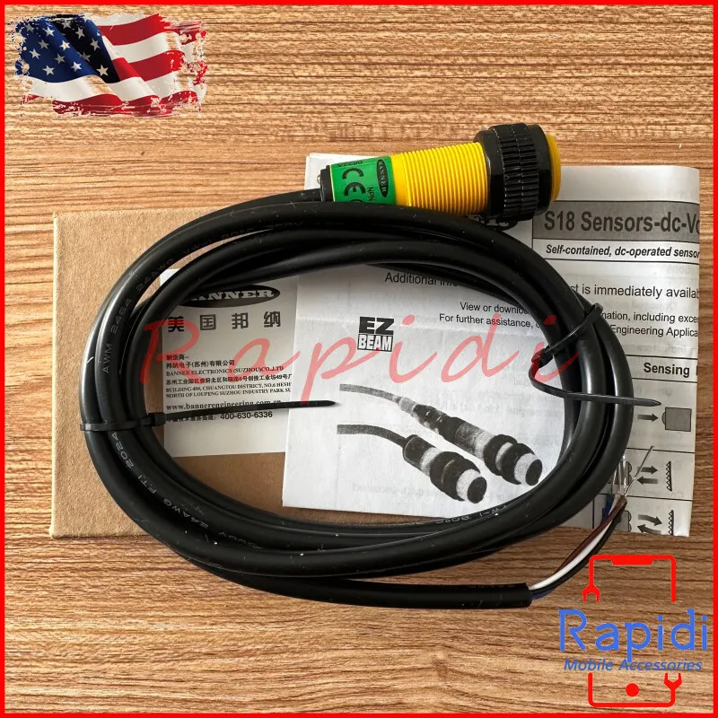 Фотоэлектрический датчик Banner S18SN6D Photoelectric Sensor 10-30VDC 150mA max