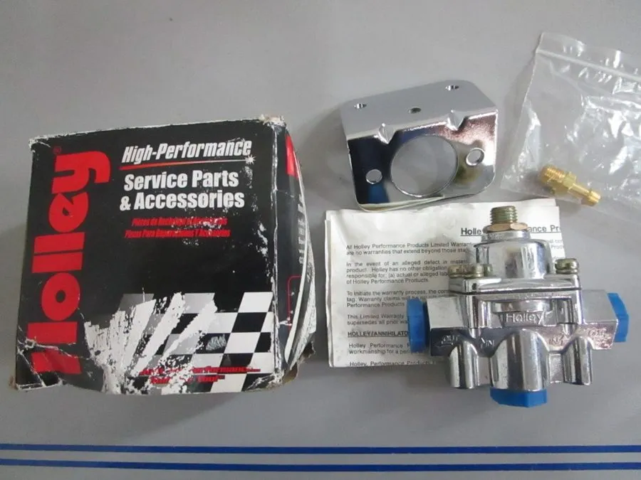 Трубопроводная арматура HOLLEY Fuel Pressure Regulator EFI By-Pass Style 60psi- 