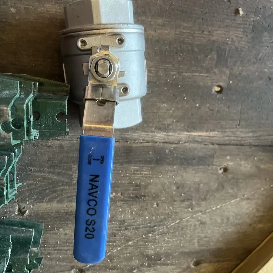 Клапан KF HALE 1" NACE CF8M FULL PORT STAINLESS STEEL 2000WOG BALL VALVE SS
