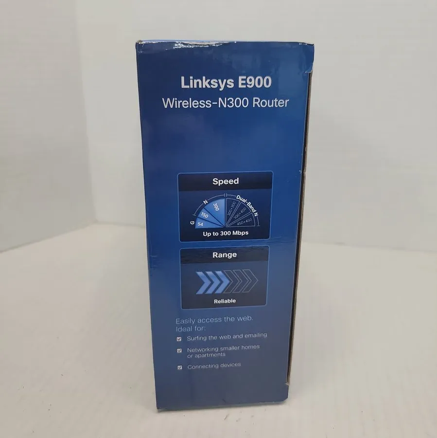 Маршрутизатор Cisco Linksys E1200 Wireless-N300 Wi-Fi Router With 4 Port Switch