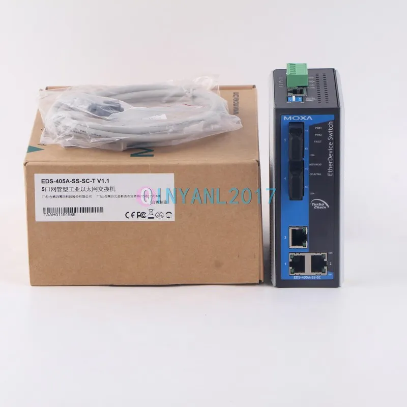 IIoT-устройство Moxa EDS-405A-SS-SC-T 5-Port Industrial Ethernet Switch