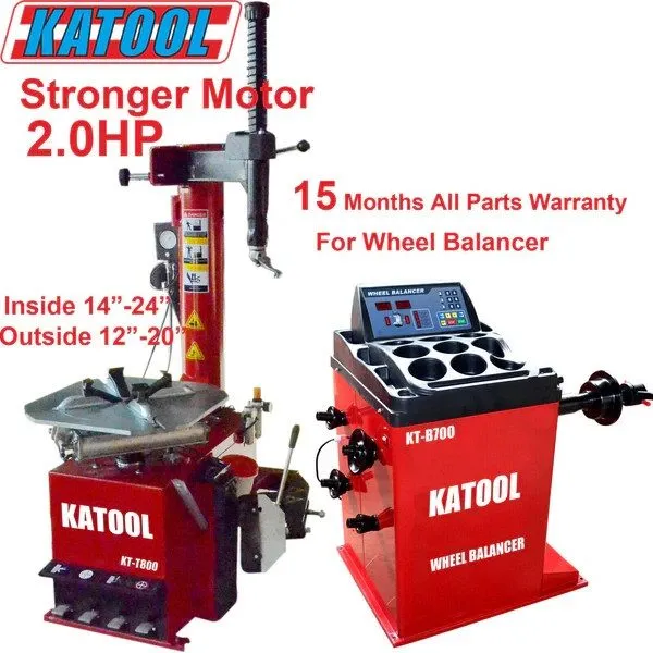 Шиномонтажный станок KATOOL Tire Changer Machine KT-T800 wheel balancer KT-B700