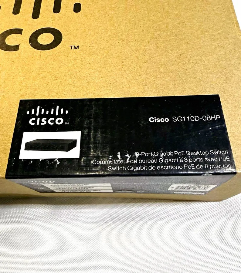 Коммутатор Cisco SG110D-08HP 8 Port Gigabit PoE Desktop Switch
