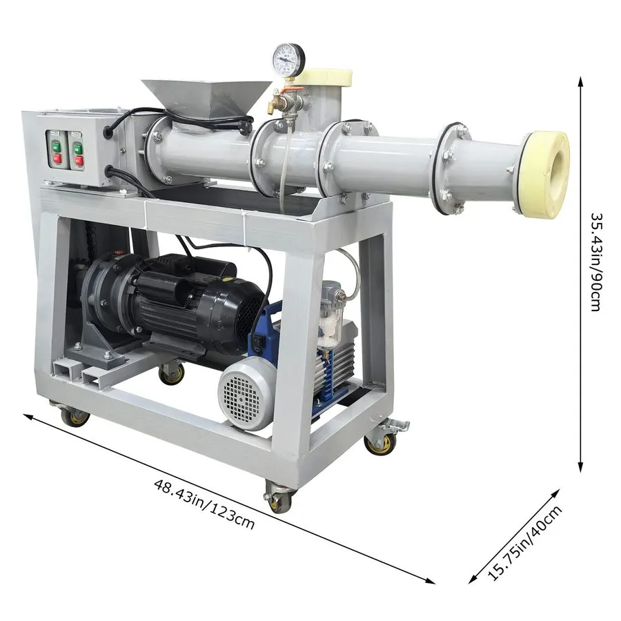 Оборудование ЧПУ Electric SS Vacuum Pug Mill Double Shaft De-airing Clay Mixer E — фото лота 1