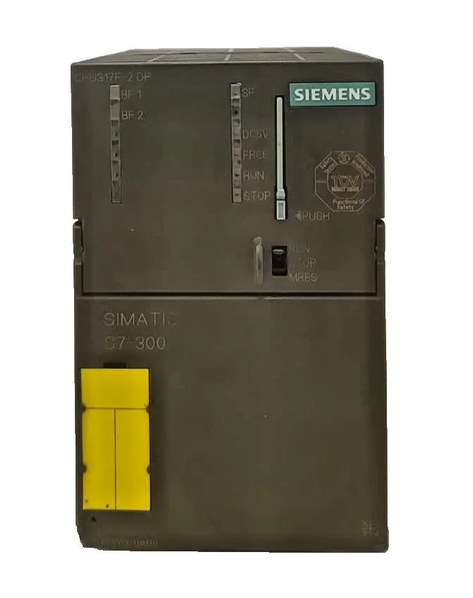 ПЛК SIEMENS 6ES7 317-6FF03-0AB0 SIMATIC S7-300 CPU 317F-2 DP OK — фото лота 1