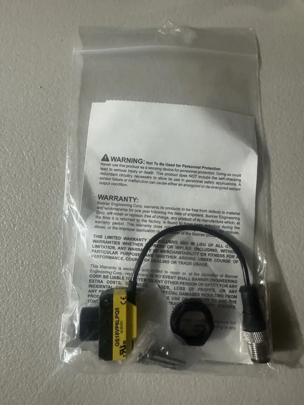 Фотоэлектрический датчик Banner QS18VP6LPQ5 Photoelectric Sensor 10-30 VDC (TSC)