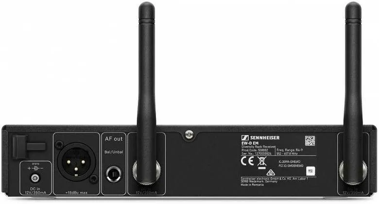 Радиосистема Sennheiser EW-D ME2/835-S Q1-6 Handheld & Lavalier Wireless Microph — фото лота 2