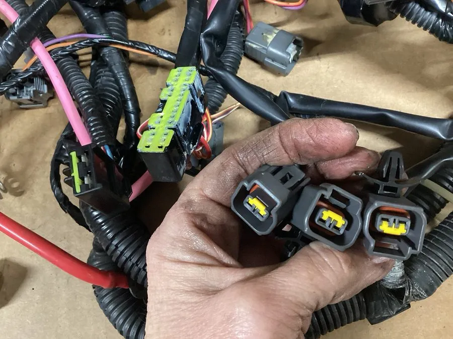 Жгут проводов Yamaha 200 225 250 HP Wire Harness Assembly HPDI 60V-82590-72-00 6 — фото лота 1