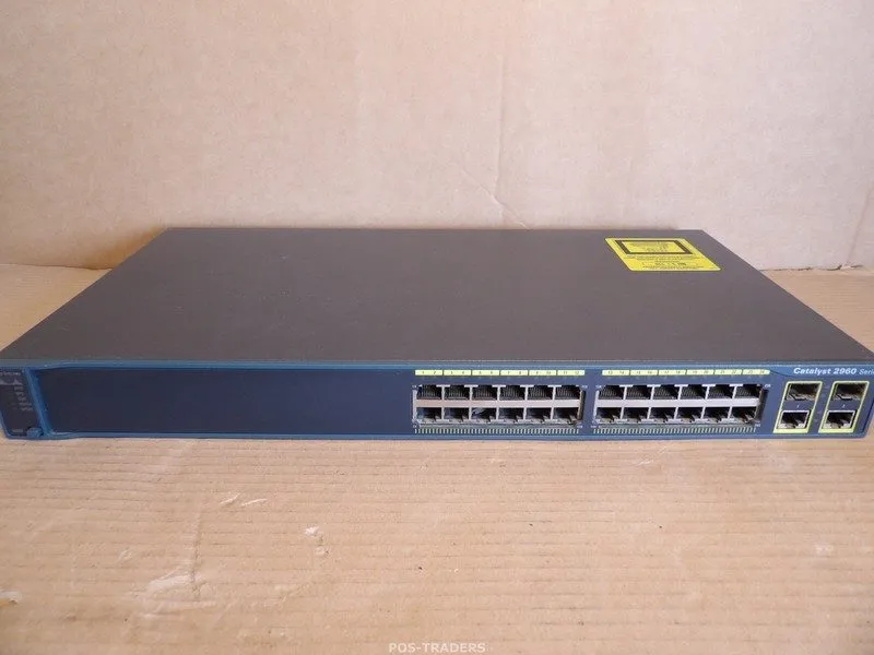 Коммутатор Cisco WS-C2960G-24TC-L 24-Port Gigabit w/ 1Gb SFP Switch 2960G