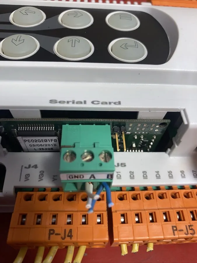 Контроллер Carel MicroTech II PCO2MQ3BL0 Rev. 1.713