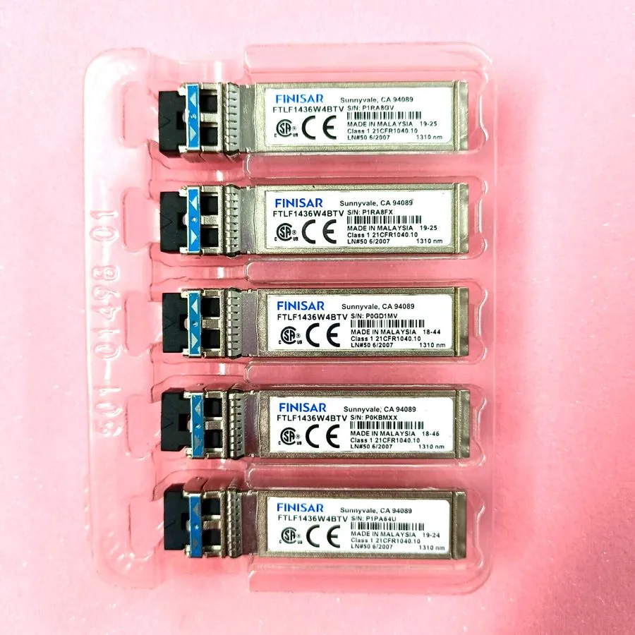 Трансивер Finisar FTLF1436W4BTV 25GB Ethernet 1310nm SFP+ Transceiver LW Modules
