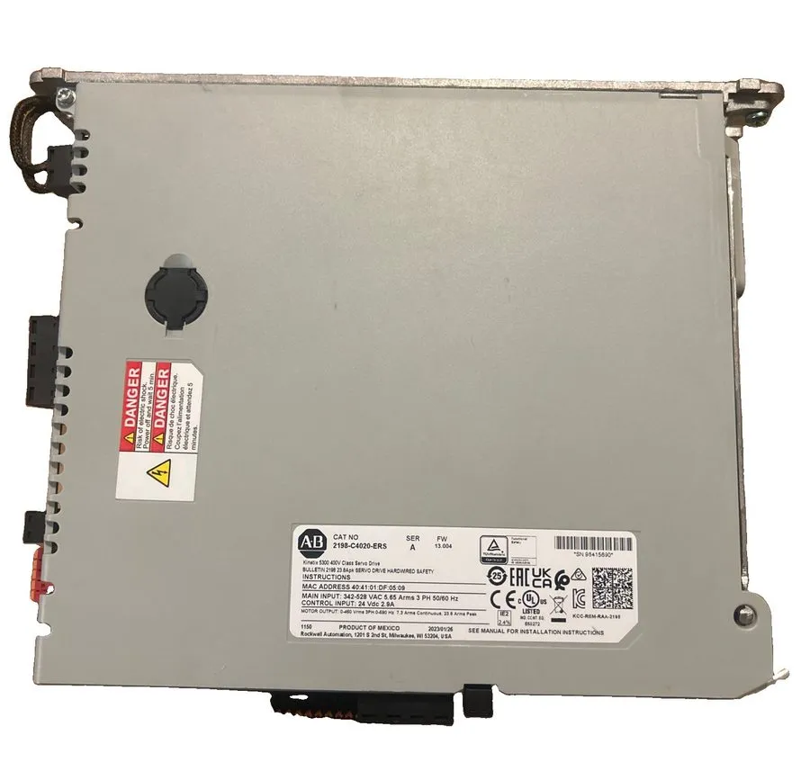 Сервопривод 2198-C4020-ERS Allen Bradley Kinetix 5300 400V Class Servo Drive