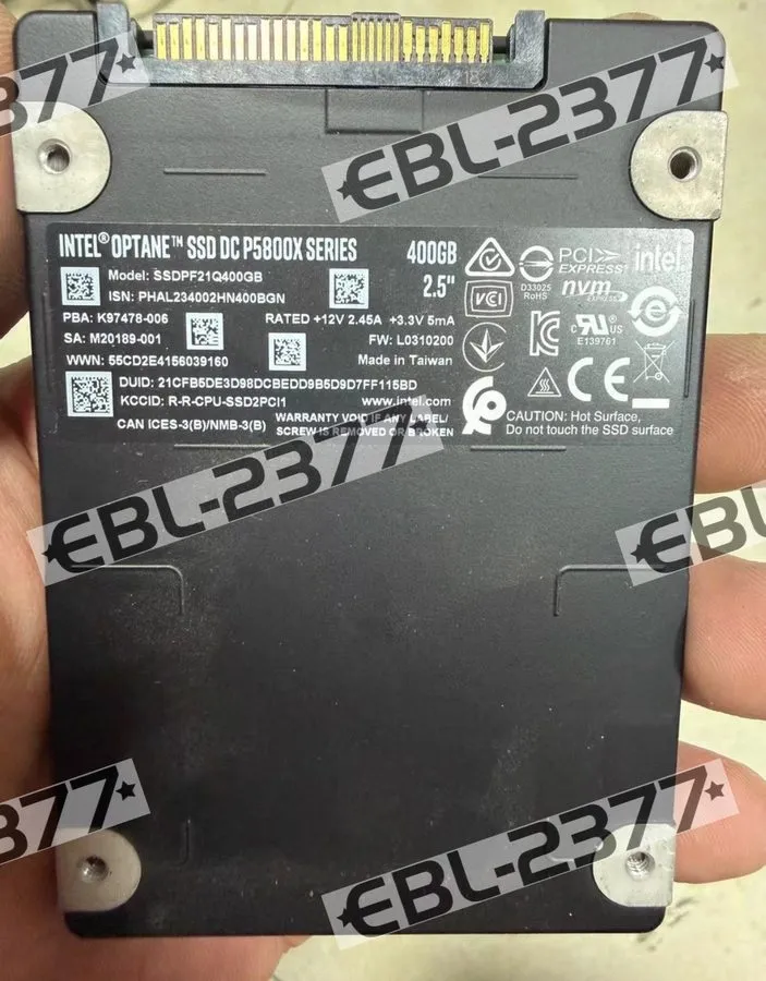 SSD-накопитель Intel Optane SSD DC P5800x 1.6TB U.2 2.5''NVME PCIe SSDPF21Q016TB