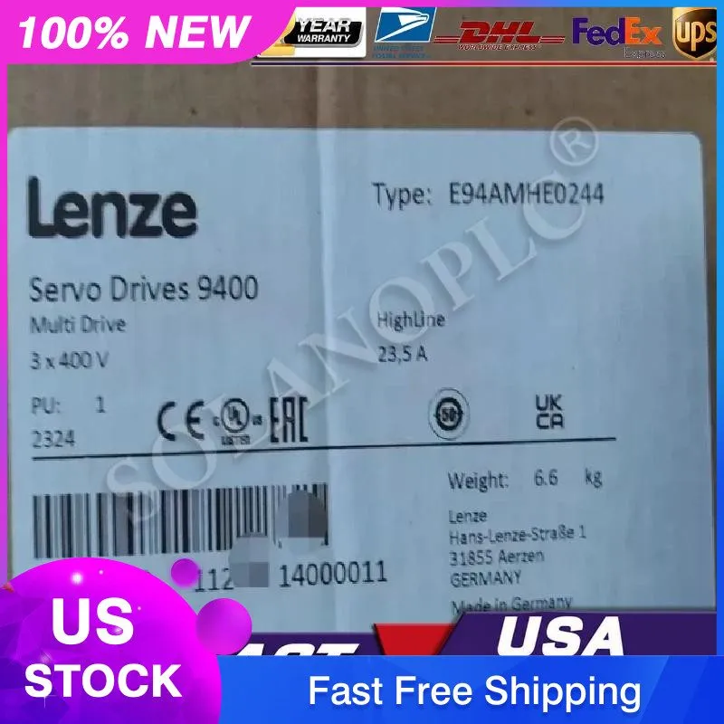 Сервопривод E94AMHE0244 LENZE E94AMHEO244 Servo Drive