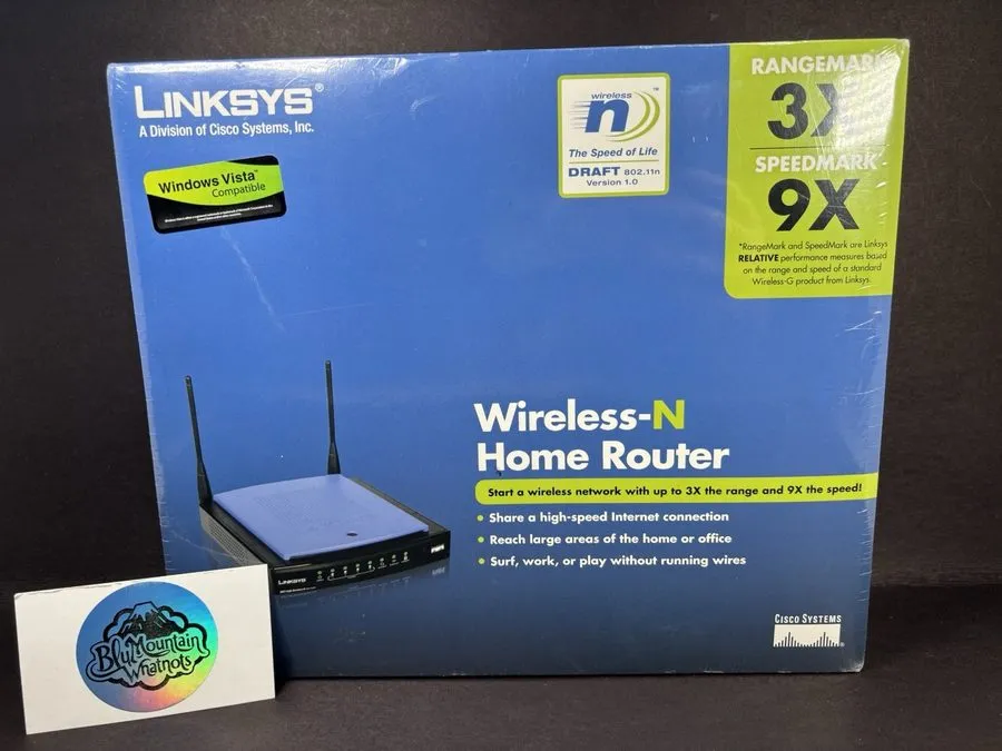 Маршрутизатор Linksys WRT150N 54 Mbps 4-Port 10/100 Wireless G Router