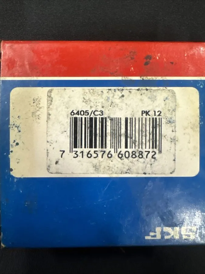 Подшипник 6405/C3 SKF Deep Groove Ball Bearing 25x80x21mm Open Heavy Series