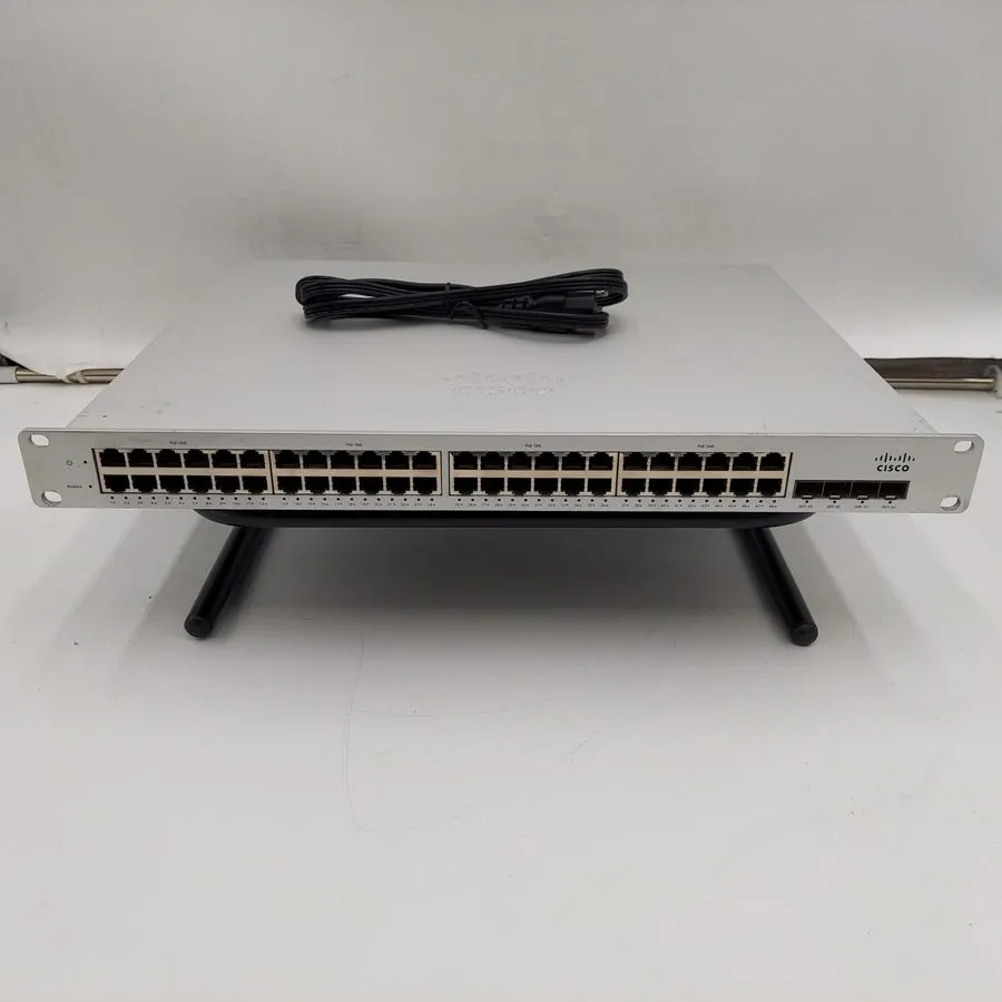 Коммутатор Cisco Meraki MS220-48LP-HW 48-Port Gigabit 370W PoE Switch UNCLAIMED