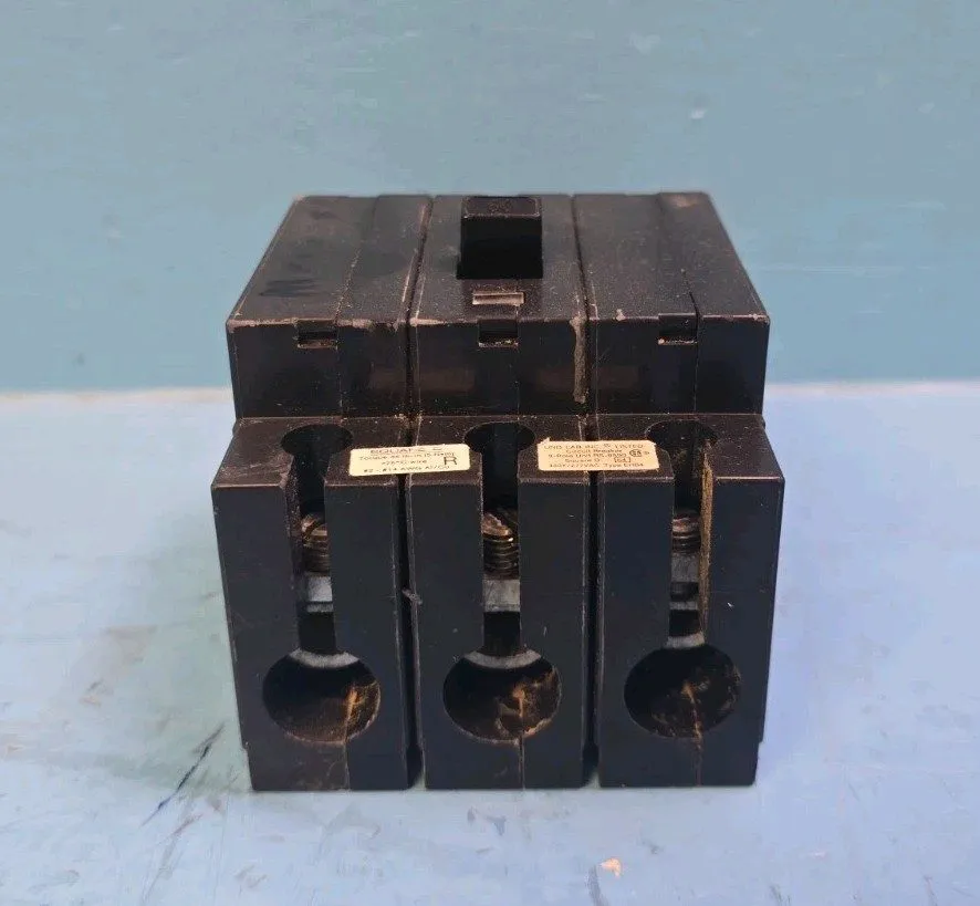 Автоматический выключатель GUARANTEED SQUARE D CAT# EHB34060 60A 3P 480V CIRCUIT — фото лота 1