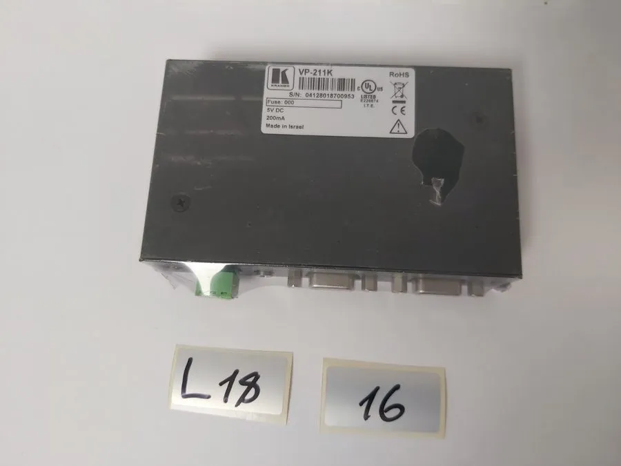 Видеокоммутатор Kramer 2x1 VGA / XGA switch / automatic UXGA / audio switcher VP