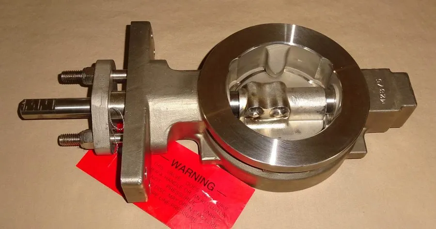 Клапан Jamesbury 3 815W113600TT 3" 316 Stainless Steel Wafer Butterfly Valve