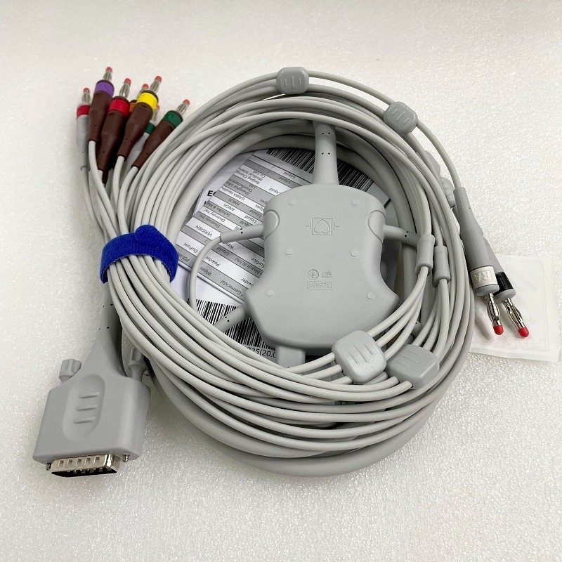 Электрокардиограф Mindray R3A ECG trunk cable 12-lead set EC6408