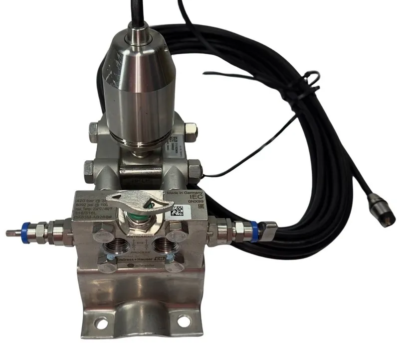 Датчик давления Endress+Hauser Deltabar PMD75 Pressure Transmitter Valve DA63M-A — фото лота 1