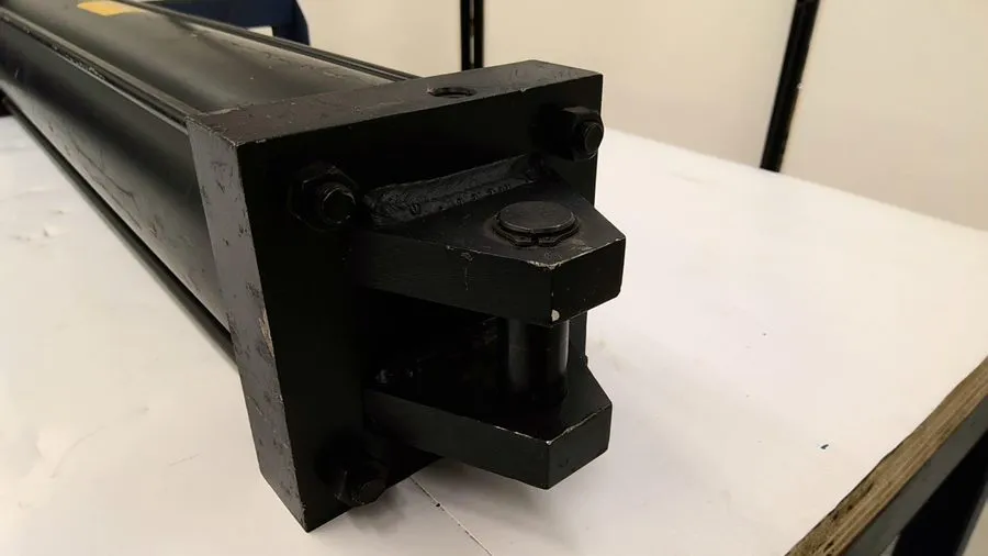 Пневмоцилиндр PARKER CBBMAU14AC PNEUMATIC CYLINDER 1.5" x 9" SINGLE ROD DOUBLE A — фото лота 2