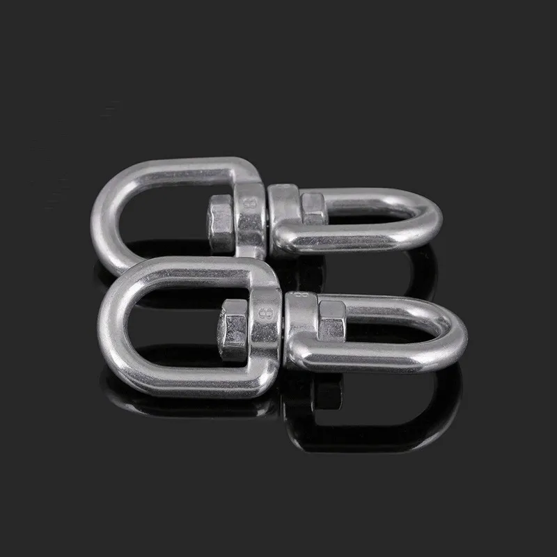 Такелажная скоба Stainless Steel A2 Double Ended Swivel Hook With Jaw Ends / Sha — фото лота 2