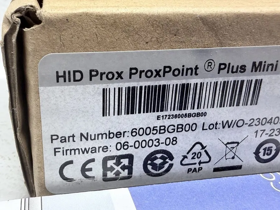 Оборудование видеонаблюдения HID ProxPoint Plus 6005BGB00 125kHz Mini Mullion Pr