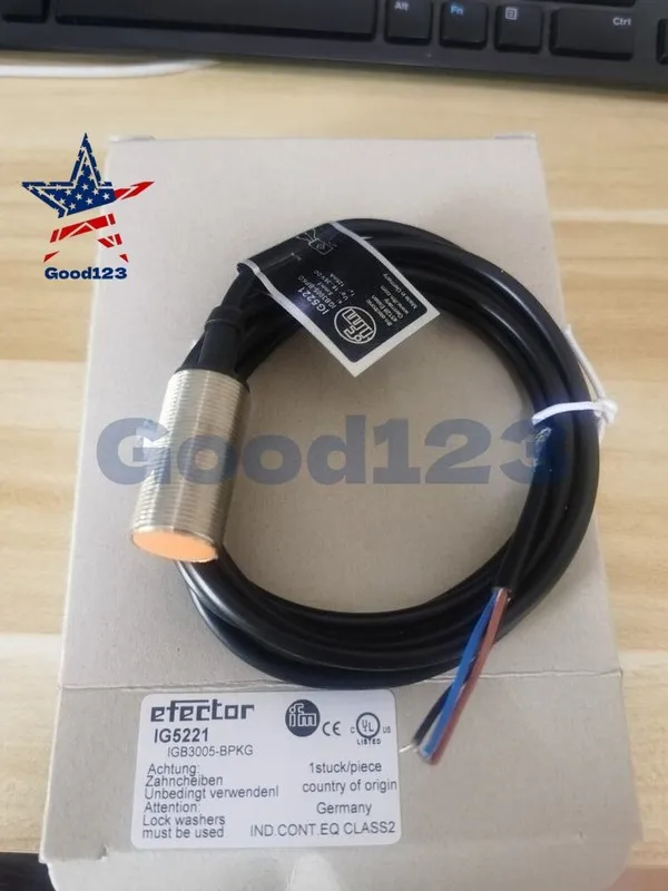 Датчик приближения IFM EFECTOR M18 PROXIMITY SENSOR IG5221 IGB3005-BPKG