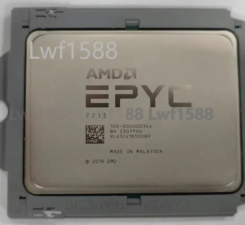 Процессор Unlocked AMD EPYC Milan 7713 2.0GHz 64 Core 128 Thread 225W CPU Proces
