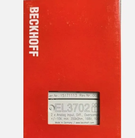 Модуль ввода-вывода Beckhoff EL3702 PLC In Box