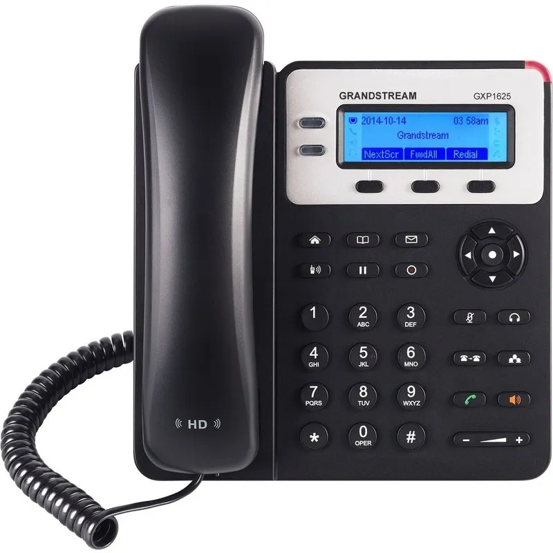Grandstream GXP1625 IP Phone Corded Wall Mountable Black