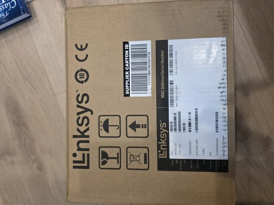 Маршрутизатор WiFi Router Linksys MX4301-UN HOMEWRK — фото лота 1