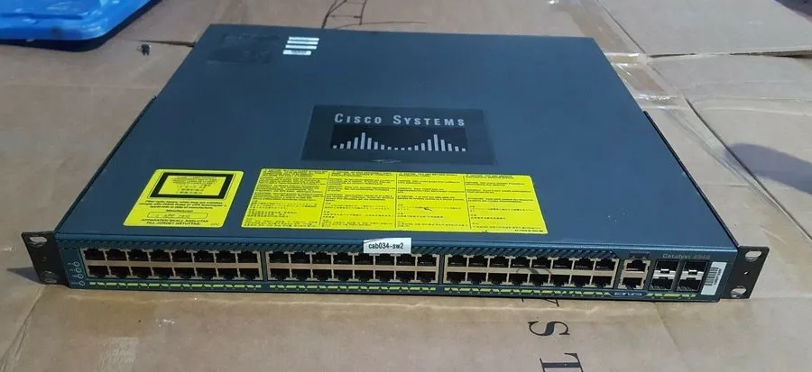 Коммутатор CISCO CATALYST 4948 WS-C4948 V09 (RBD6.2)