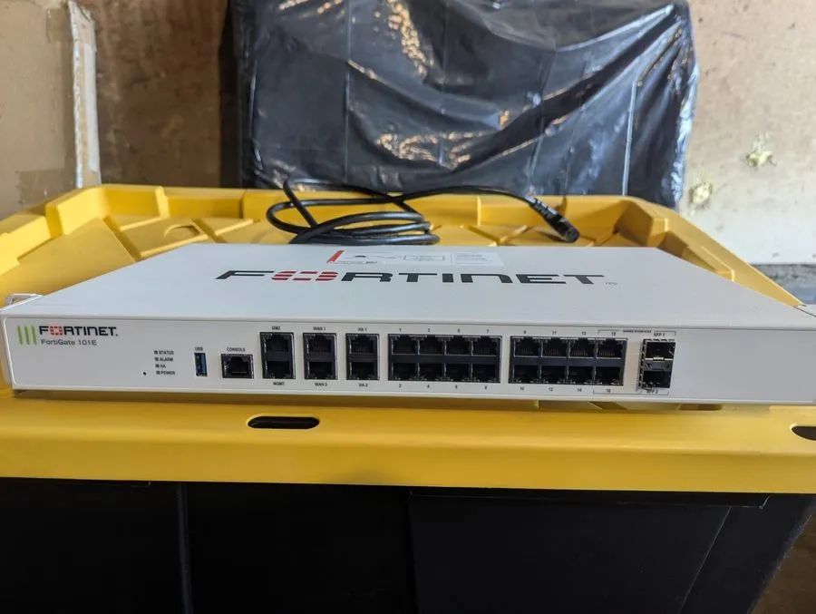 Межсетевой экран FORTINET FortiGate FG-101E Network Security Firewall Appliance 
