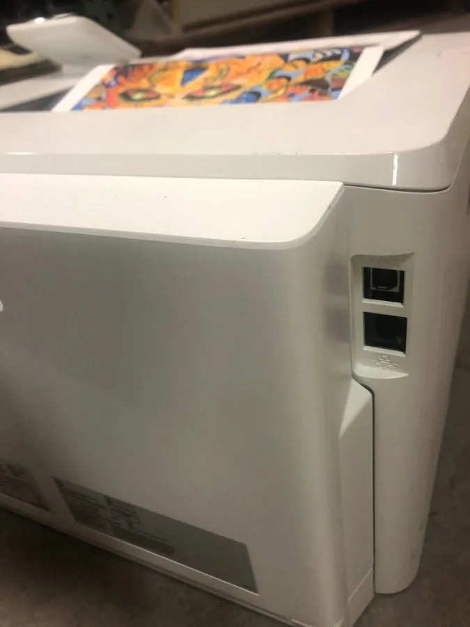 Лазерный принтер HP Color LaserJet Pro M254DW Wireless Duplex Laser Printer only — фото лота 2