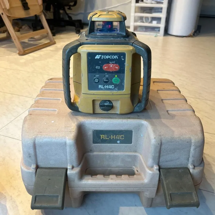 Геодезический прибор Topcon RL-H4C Rotating laser measuring device From Japan — фото лота 1