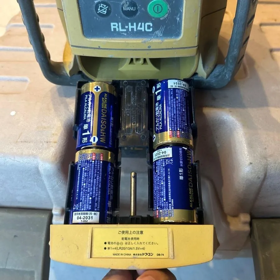 Геодезический прибор Topcon RL-H4C Rotating laser measuring device From Japan — фото лота 2