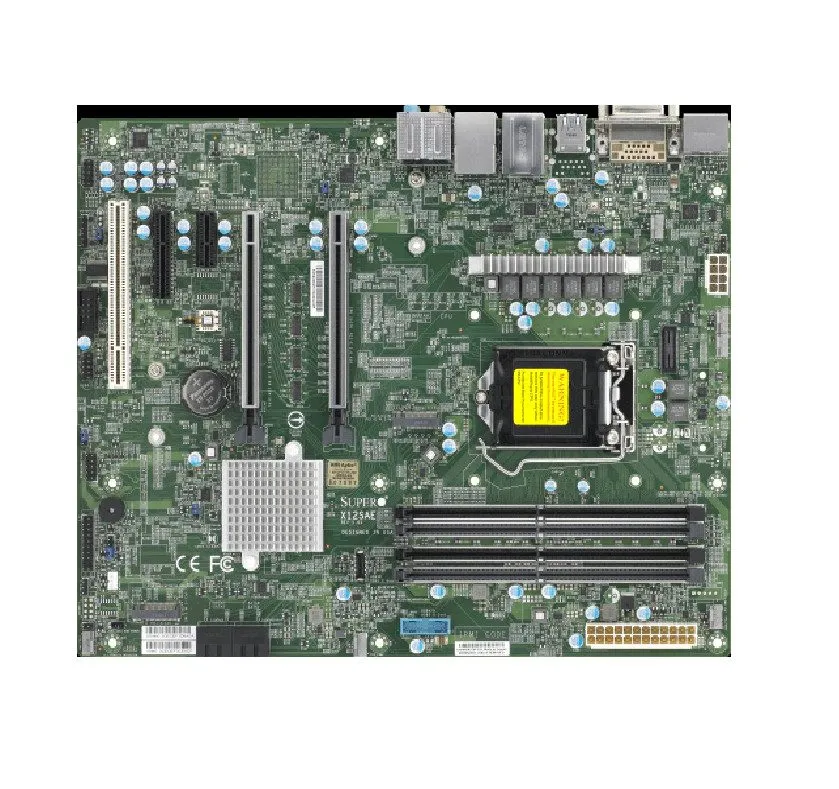 Материнская плата SuperMicro X12SAE motherboard Intel W480 chipset support Xeon  — фото лота 1