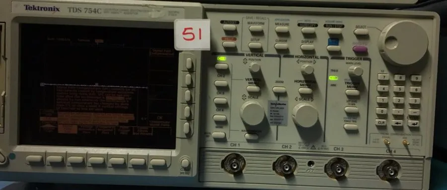 Осциллограф Tektronix TDS754C Opt. 2M, Digital Phosphor Oscilloscope 500MHz, 4-C