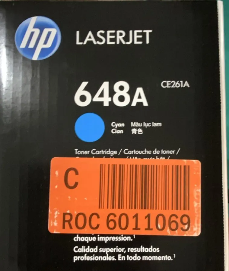 Лазерный принтер LCL Laser Printer Toner Cartridge Cyan CE261A compatible w/ HP6