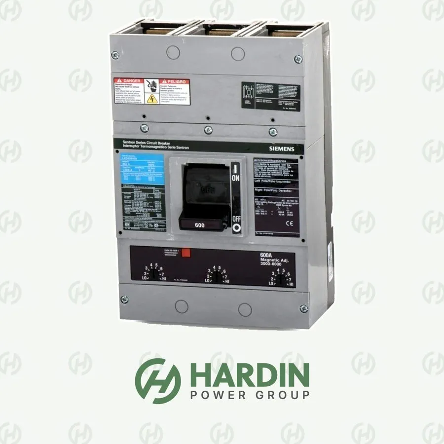Автоматический выключатель Siemens Sentron LXD63B600 Main Breaker 600A 3-Pole 60