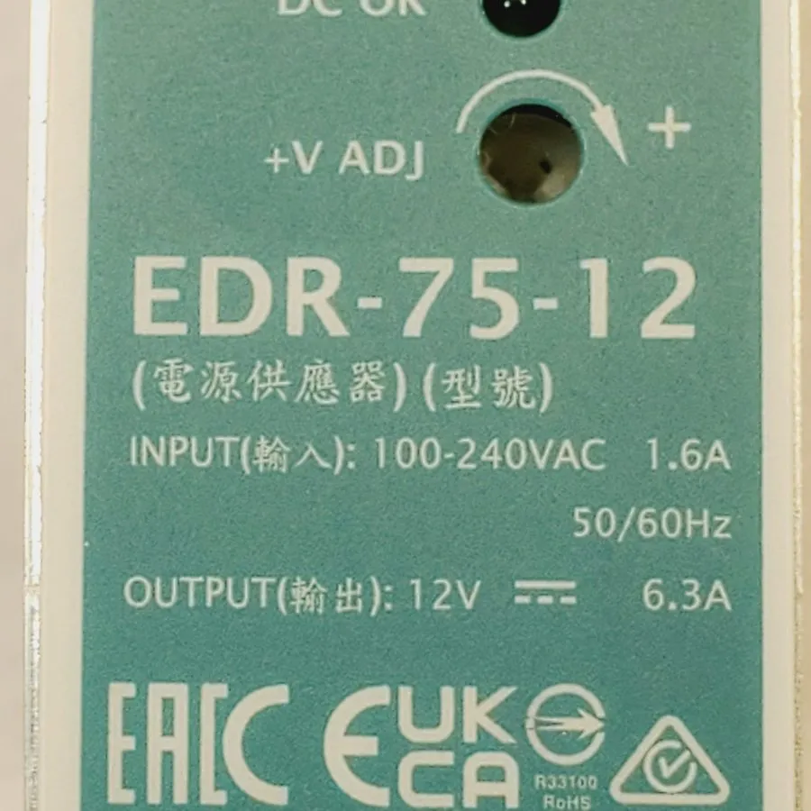 Блок питания Mean Well EDR-75-12 AC/DC DIN Rail Power Supply 75W 12V 6.3A
