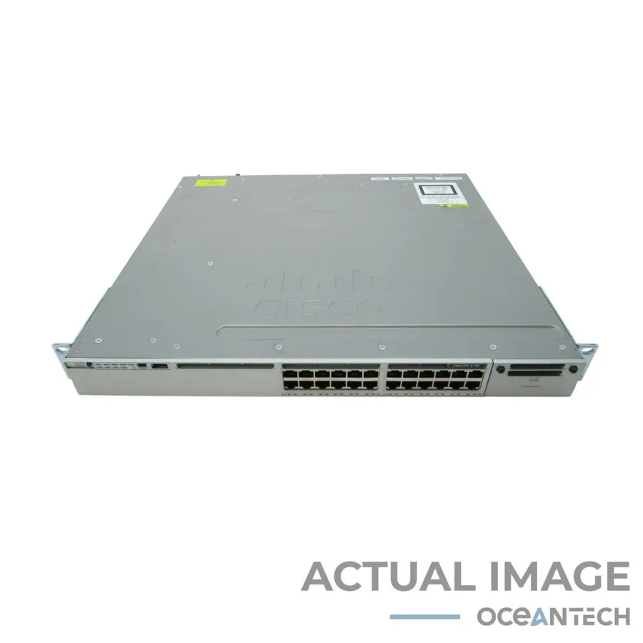 Коммутатор Cisco Catalyst WS-C3850-24P-S Switch 24 Port Gigabit PoE+ 715W