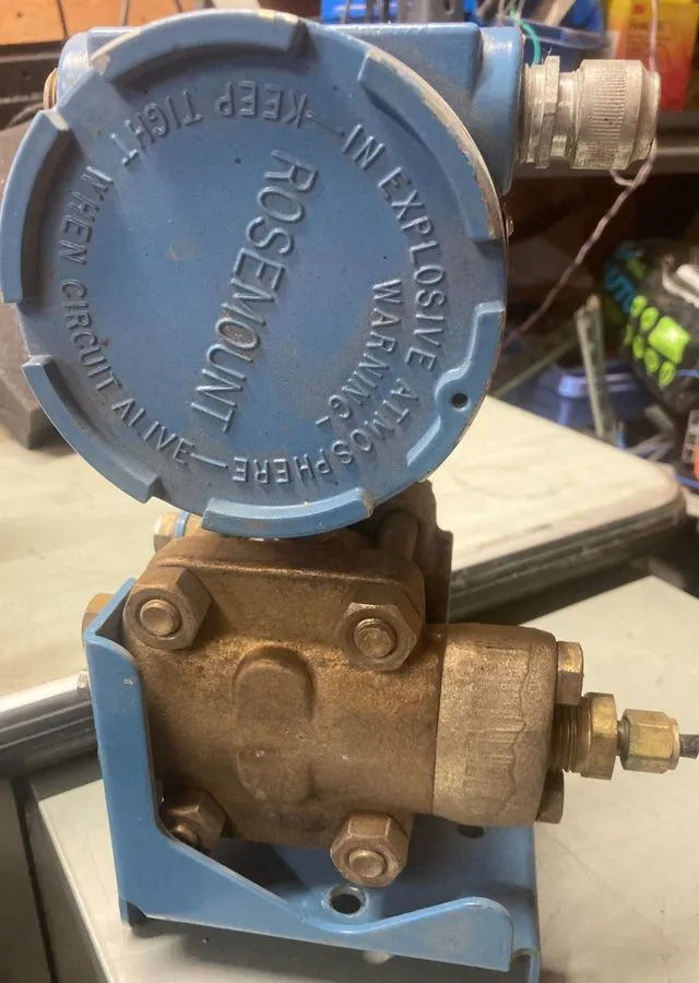 Датчик давления Rosemount Alphaline Pressure transmitter 1151GP4E12B1 — фото лота 1