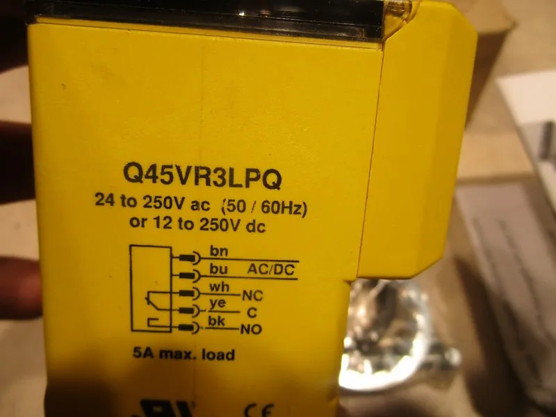 Фотоэлектрический датчик Banner Q45VR3LPQ 54314 Retroreflective Photoelectric Se