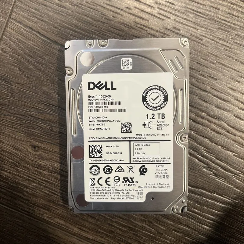 Жёсткий диск Seagate Exos 10E2400 ST900MM0009 900GB 2.5" 10K RPM SAS HDD ( ST600 — фото лота 1