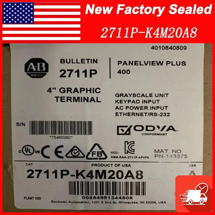 Панель оператора Allen-Bradley 2711P-K4M20A8 SER A PanelView Plus 400 Graphic Te